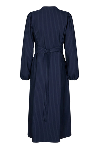 ParisLL Midi Dress LS 27 Dark Navy - 25427-3005 Thumbnail
