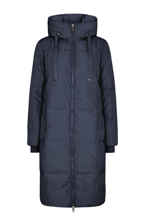 Nova Square Down Coat Navy - 139560