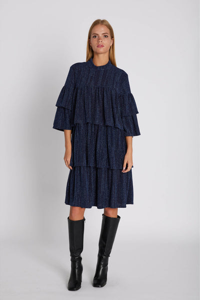 7418RDFBella dress 207 Dark blue - RDF638 Thumbnail