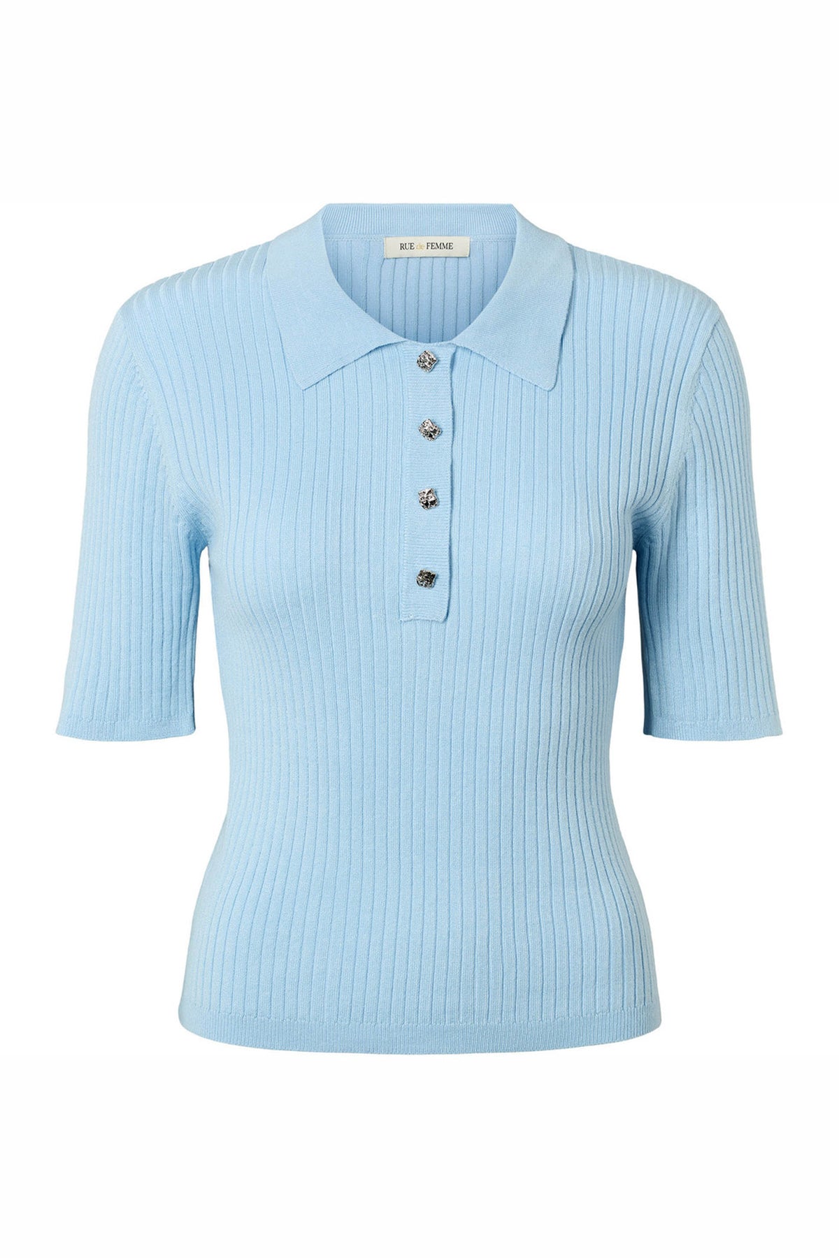 7493RDFCynthia knit polo 241 Spring lake - RDF749