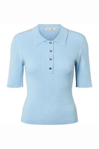 7493RDFCynthia knit polo 241 Spring lake - RDF749 Thumbnail