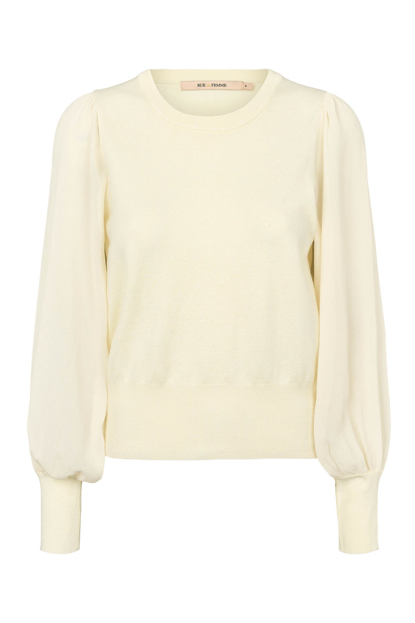 7493RDFKatrica knit blouse 01 White - RDF627