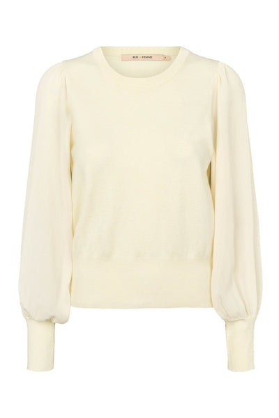 7493RDFKatrica knit blouse 01 White - RDF627 Thumbnail