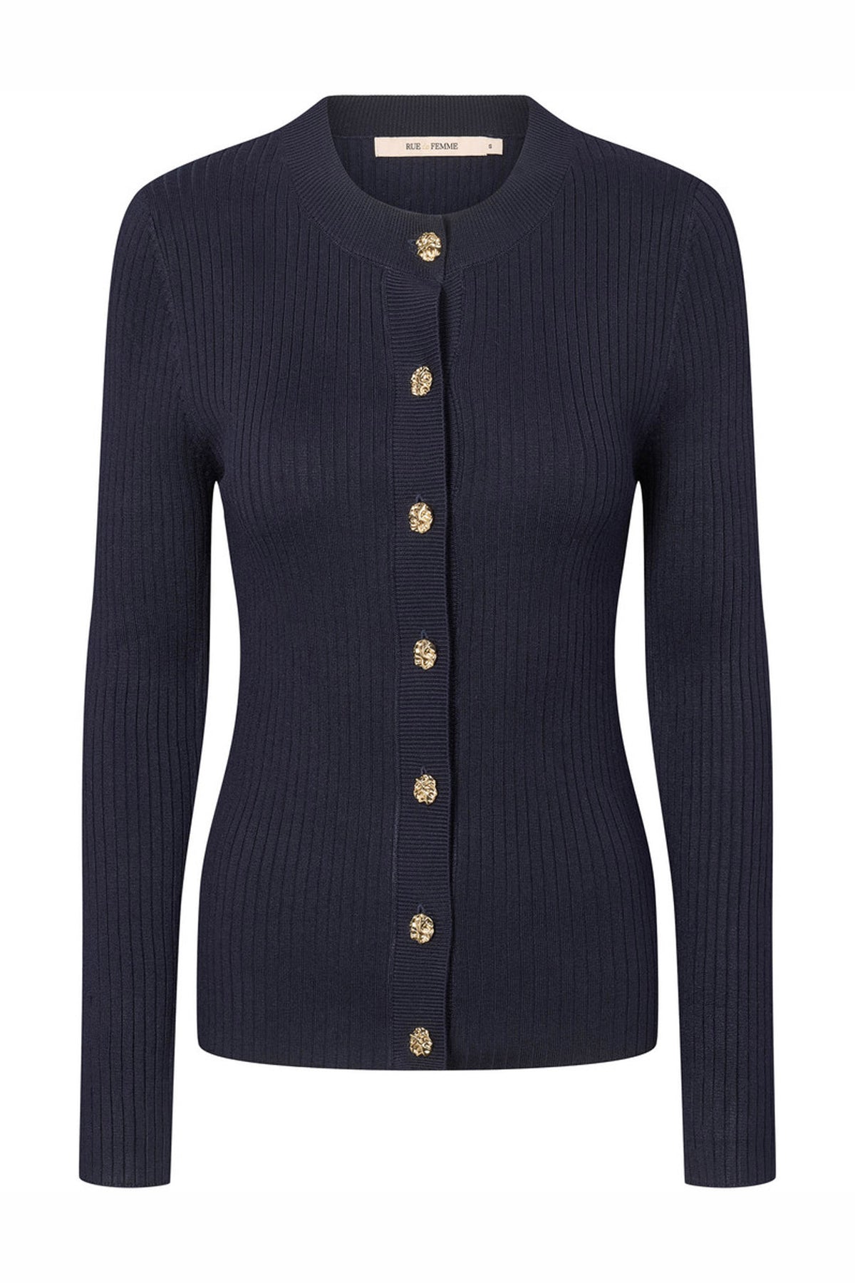 7493RDFLope knit cardigan 250 Midnight - RDF191