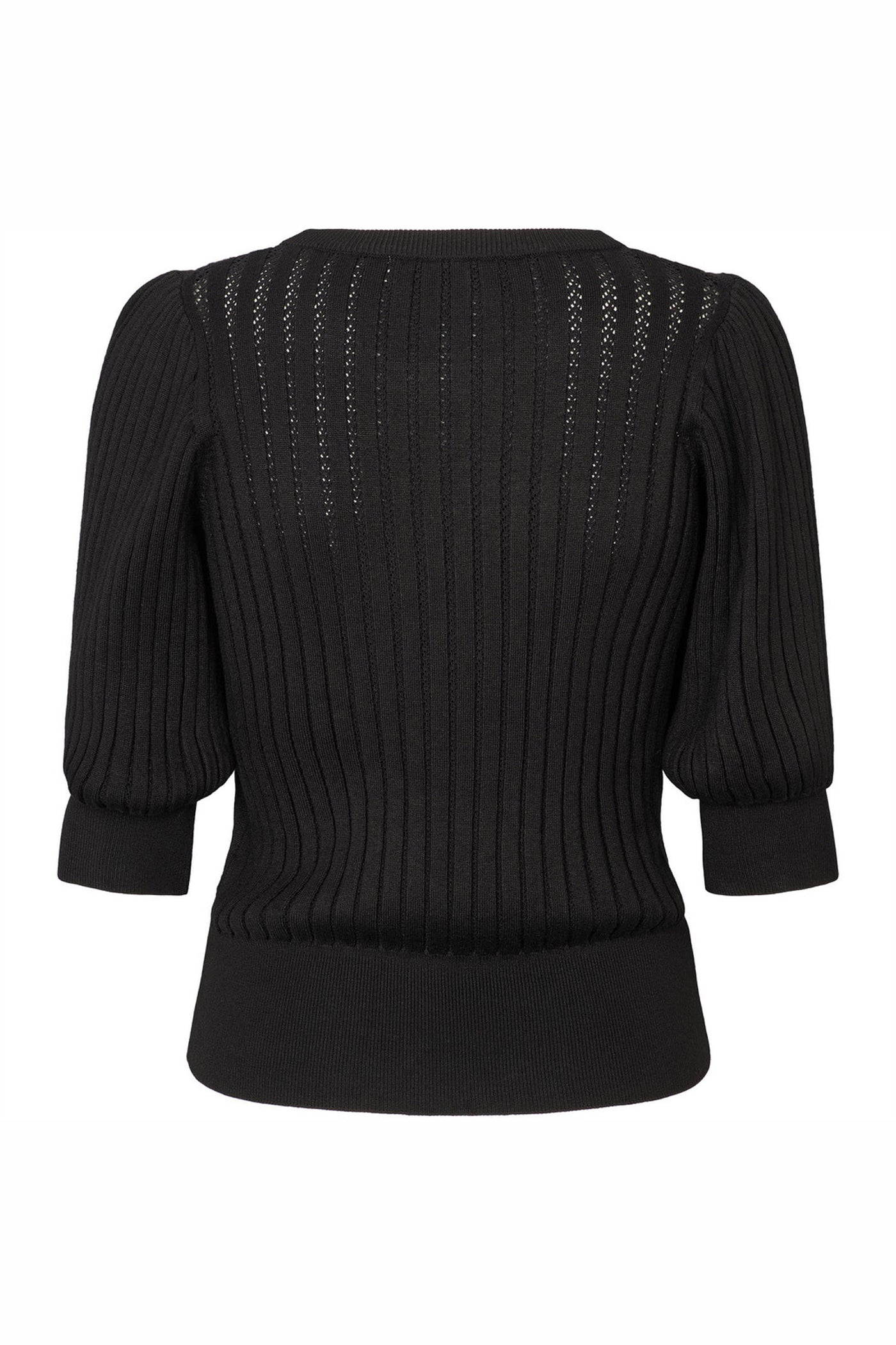 7493RDFSorrelPoi knit 20 Black - RDF747