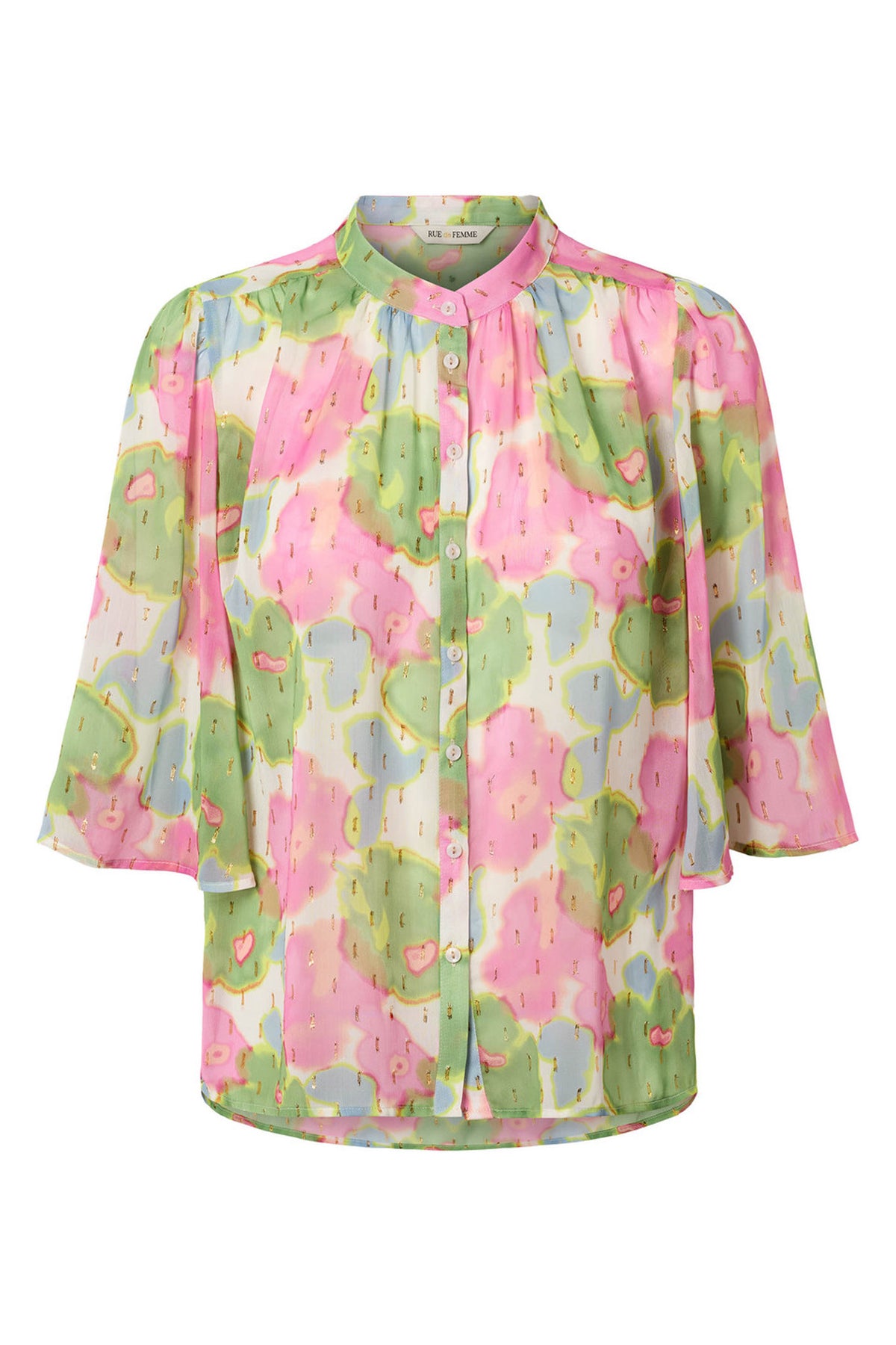 7496RDFMelorine shirt 529 Spruce - RDF687