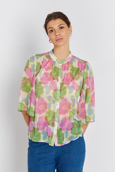 7496RDFMelorine shirt 529 Spruce - RDF687 Thumbnail