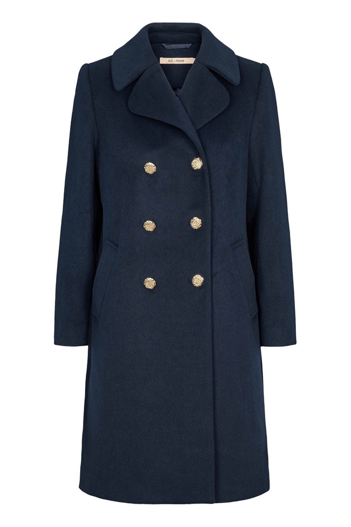 7550RDFCorinne coat 250 Midnight - RDF384