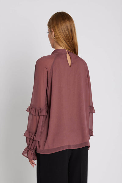 7575RDFDrystan blouse 386 Dusty rose - RDF439 Thumbnail