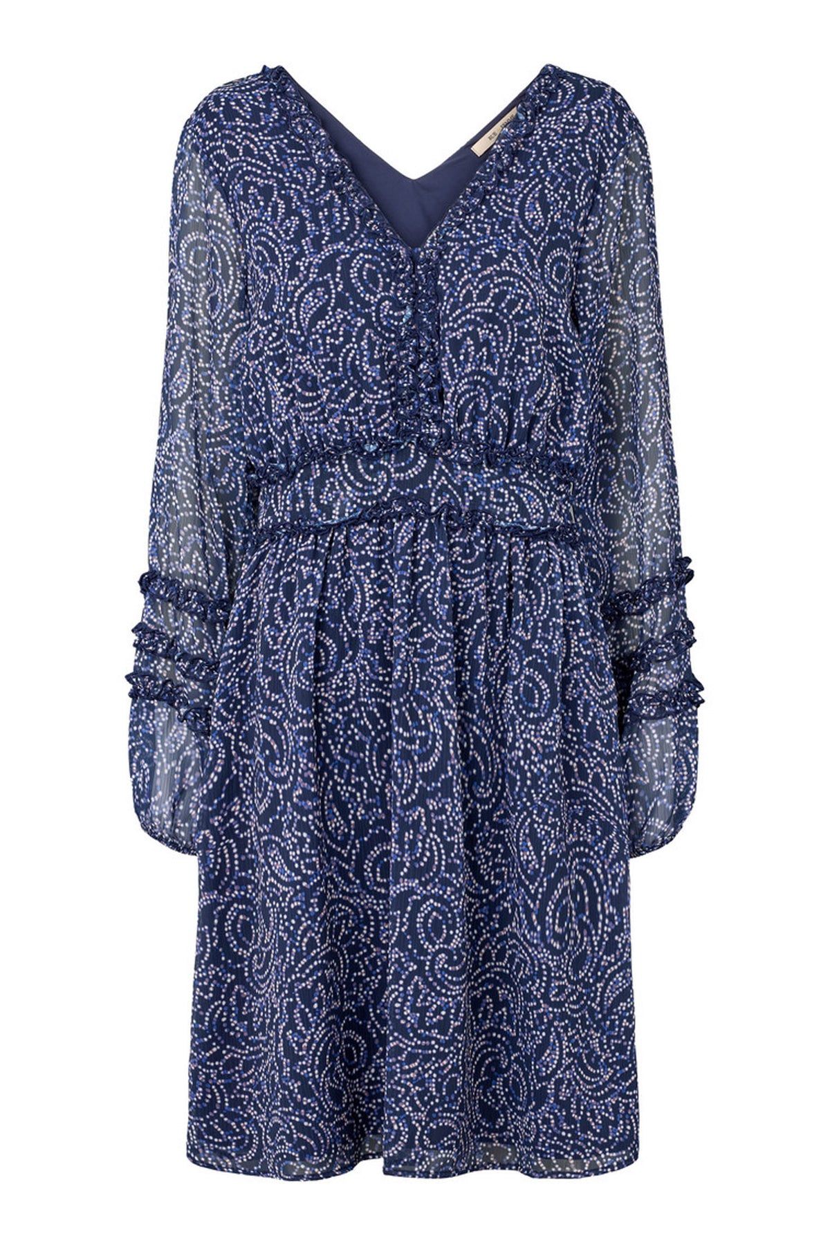 7579RDFIndira short dress 250 Midnight - RDF438