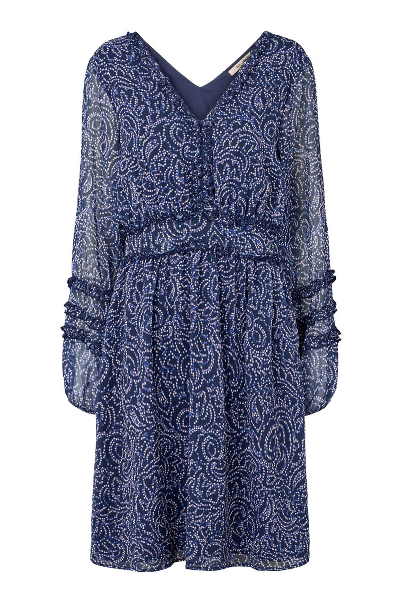 7579RDFIndira short dress 250 Midnight - RDF438