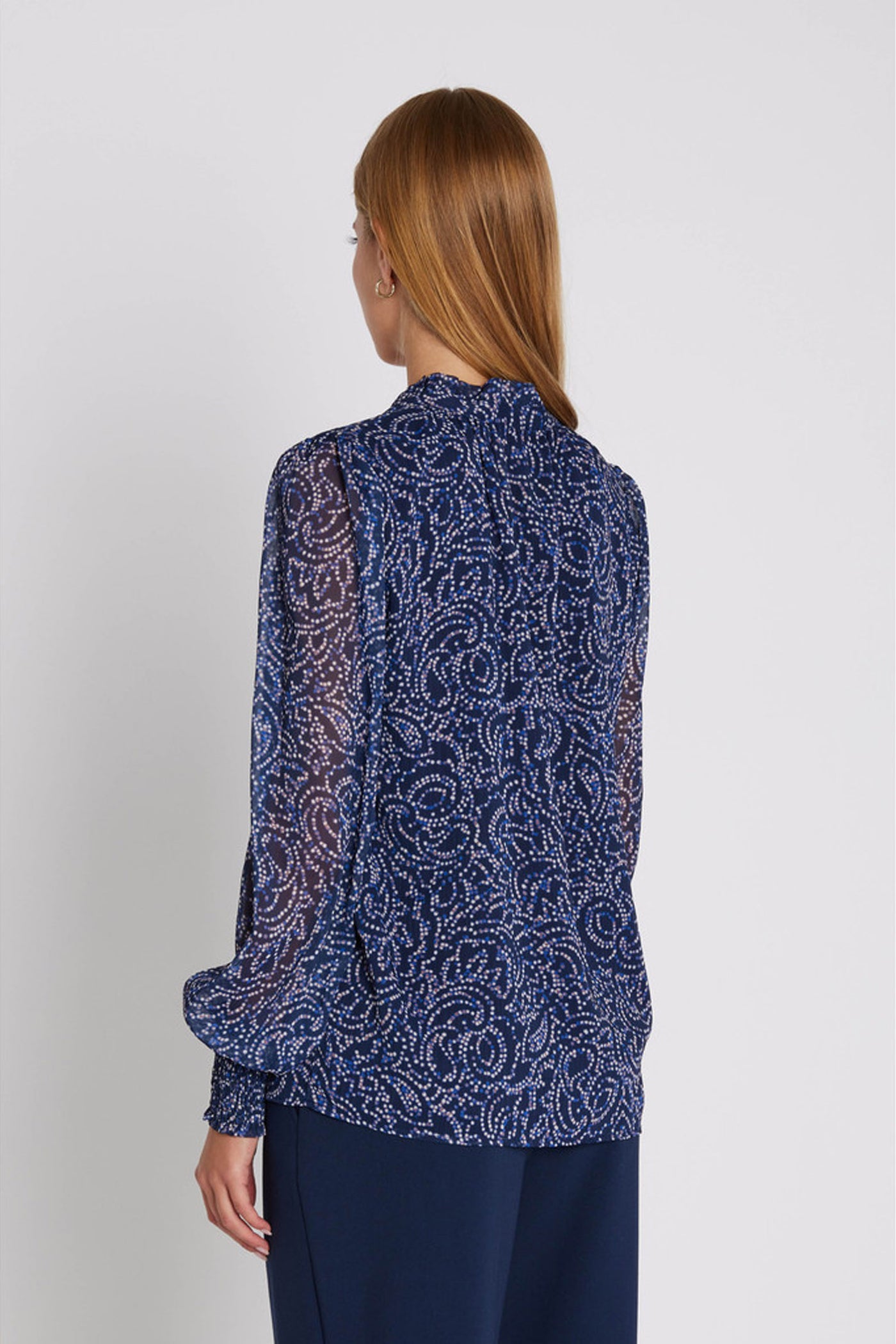 7579RDFNimue blouse 250 Midnight - RDF436