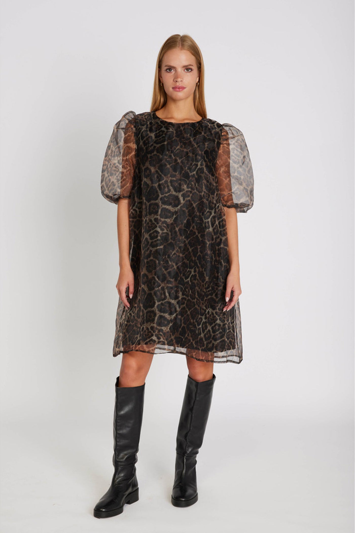 7603RDFTindra dress 197 Brown sugar - RDF446