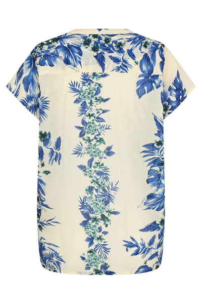 HeatherLL Top SS 20 Blue - 25225-1018 Thumbnail