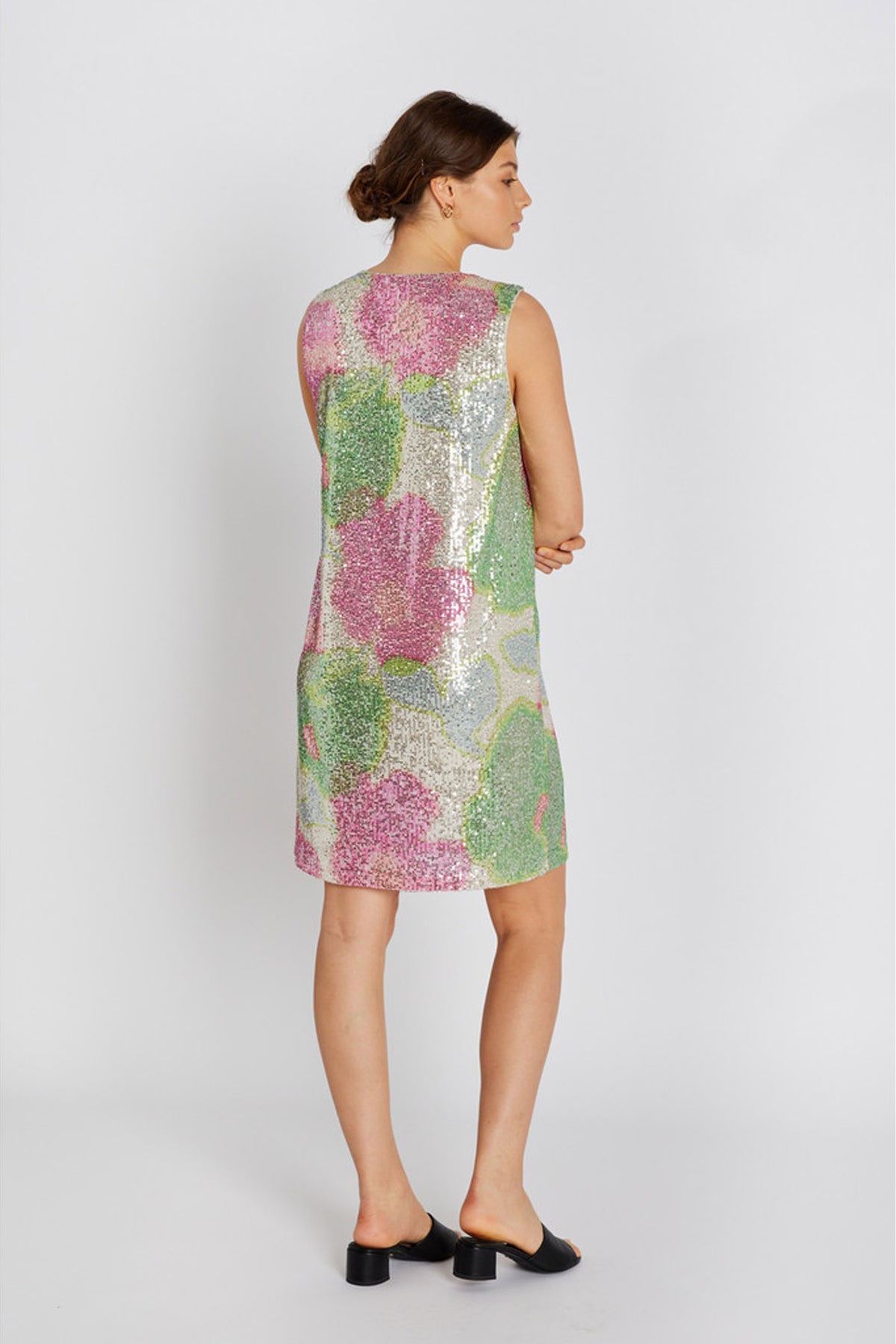 7698RDFAnikka dress 317 Peony - RDF741