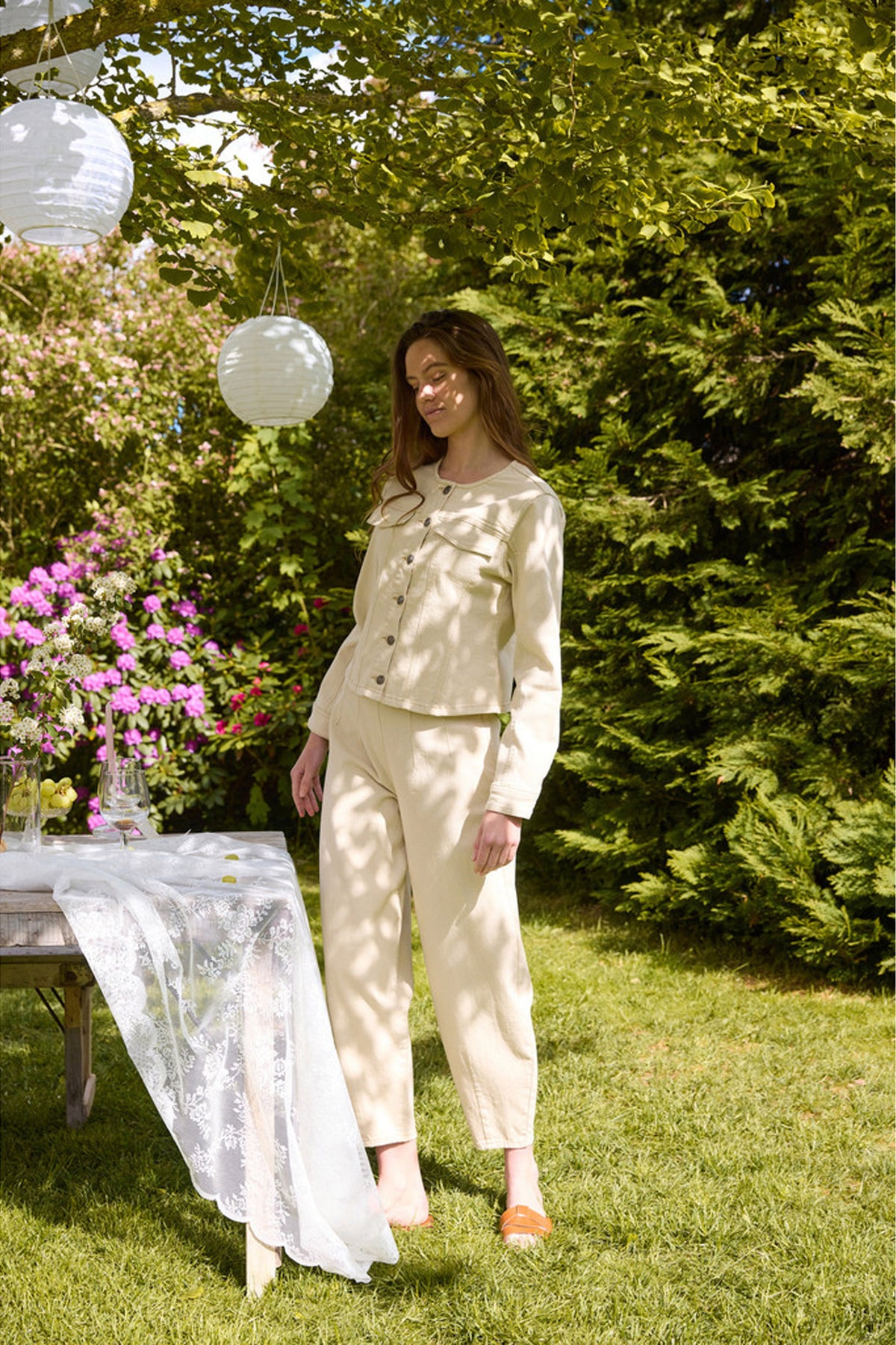 7707RDFSolenne jacket 05 .Sand - RDF773