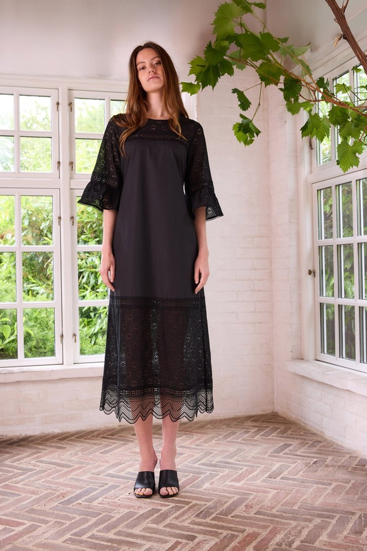 7708RDFRanda dress 20 Black - RDF709