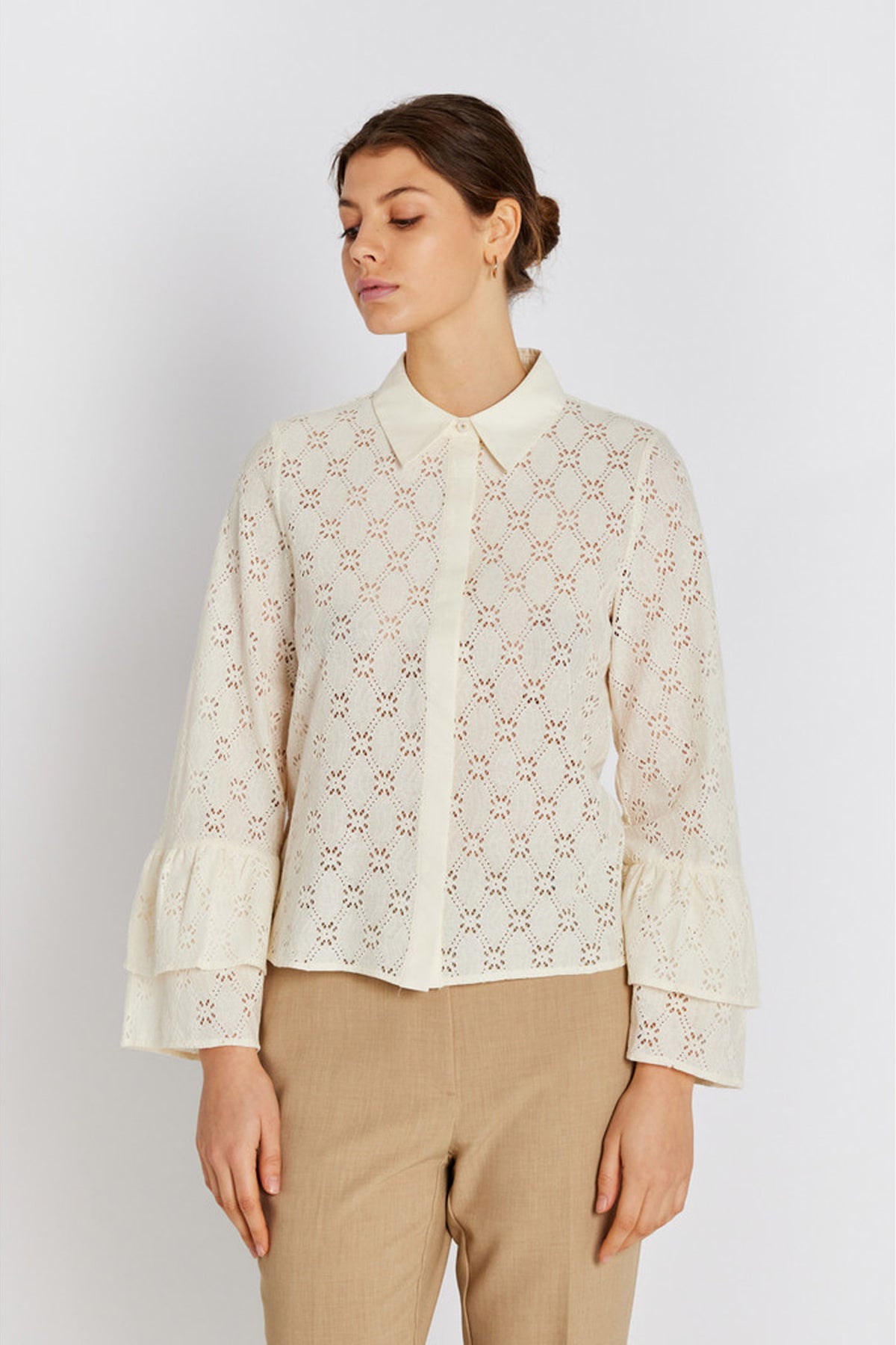 7708RDFZaria shirt 02 Off white - RDF710