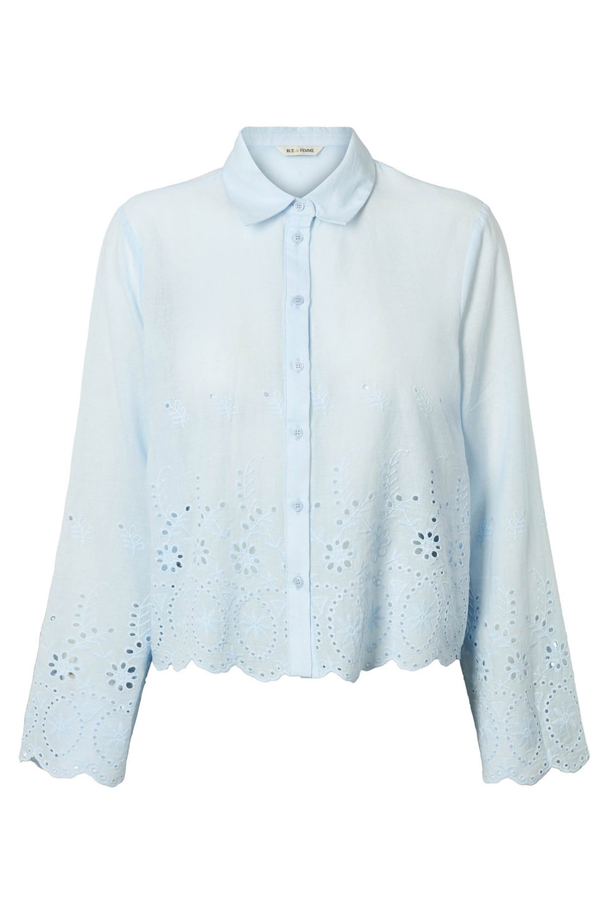7709RDFJadea shirt 270 Blue stone - RDF697
