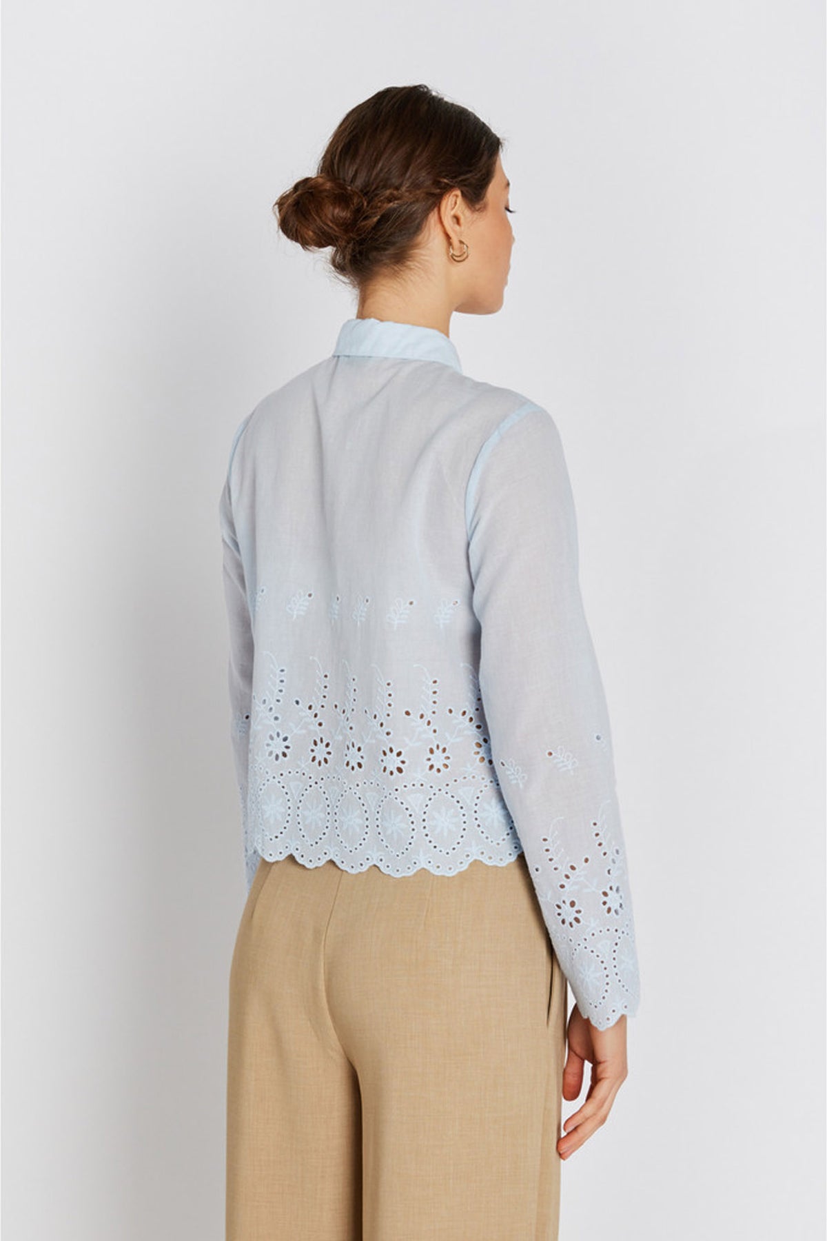7709RDFJadea shirt 270 Blue stone - RDF697