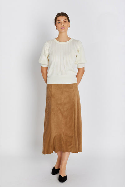 7710RDFAledra skirt 535 Khaki - RDF711 Thumbnail