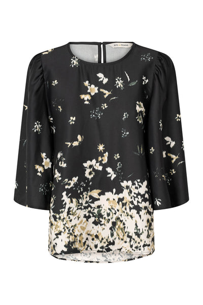 7714RDFMeredia blouse 20 Black - RDF738 Thumbnail