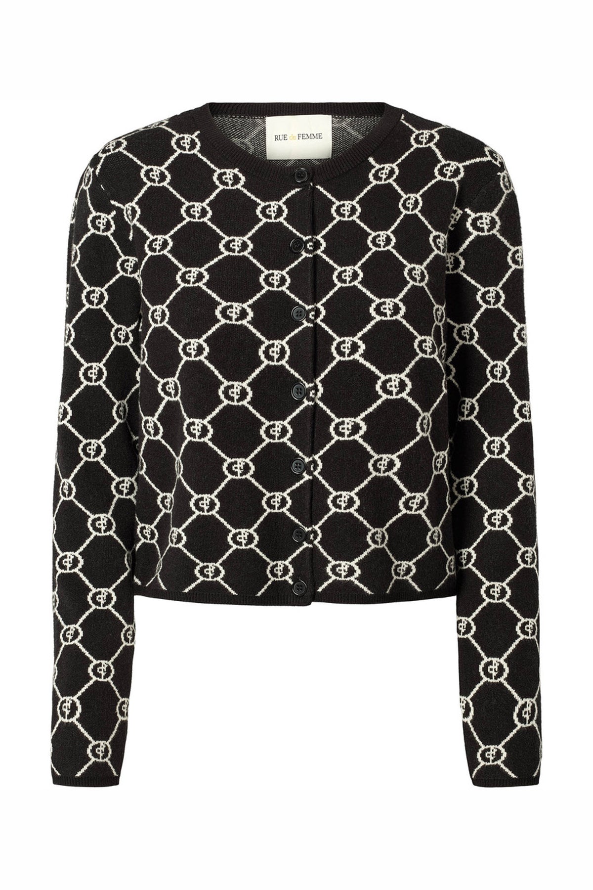 7730RDFJosiane knit 20 Black - RDF771