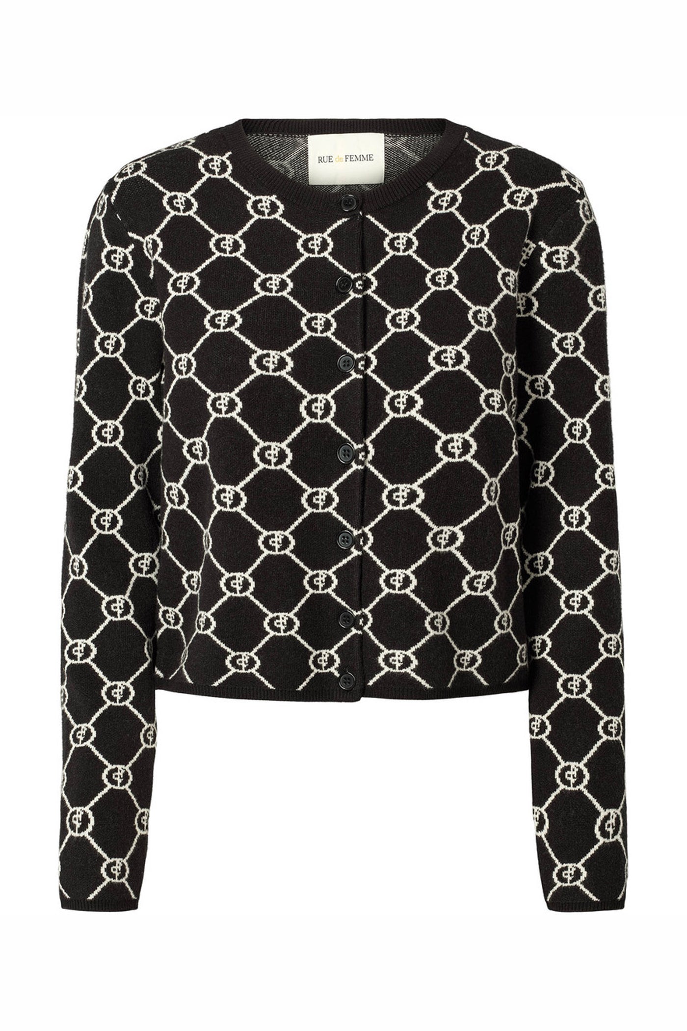 7730RDFJosiane knit 20 Black - RDF771