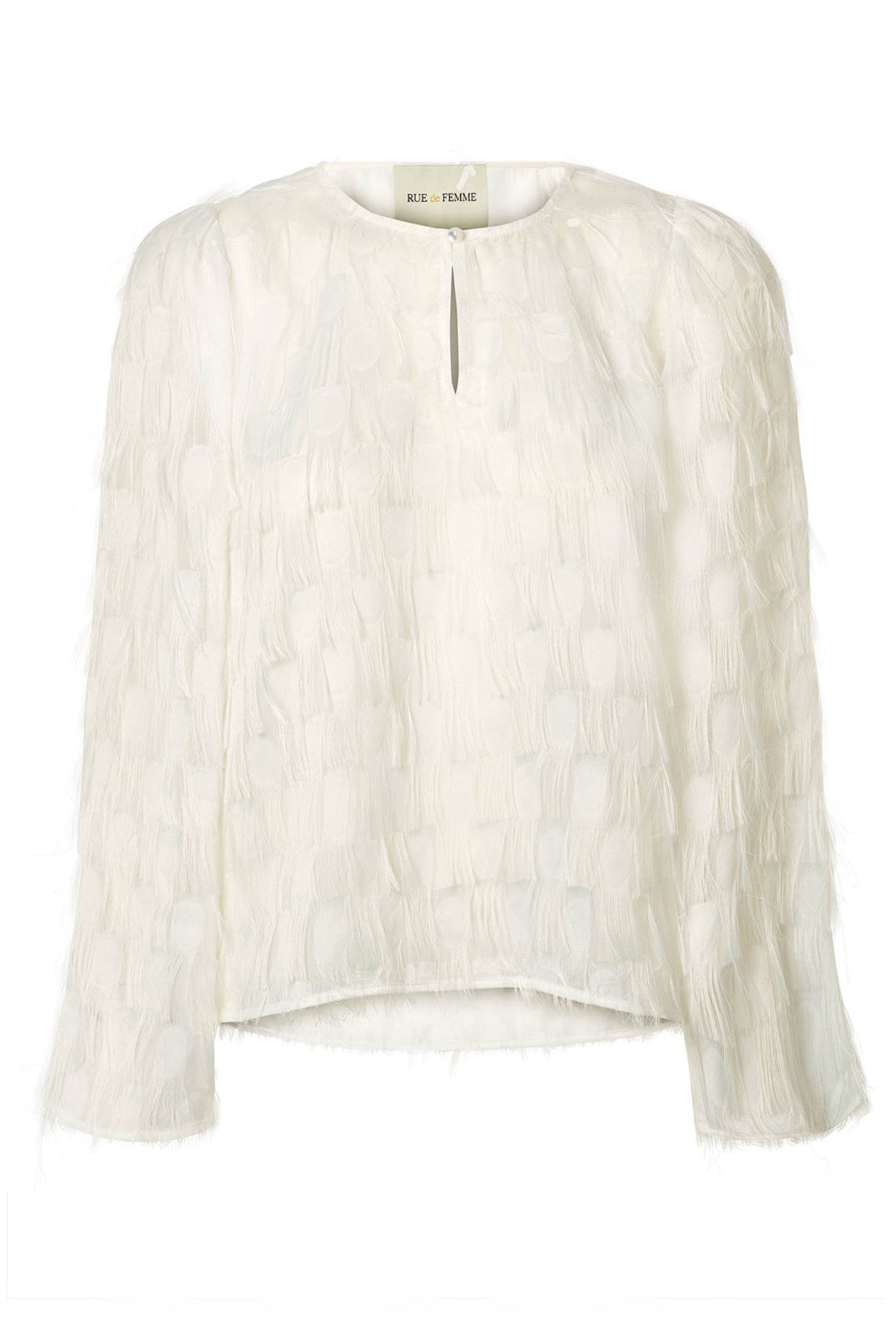 7731RDFVega blouse 01 White - RDF746