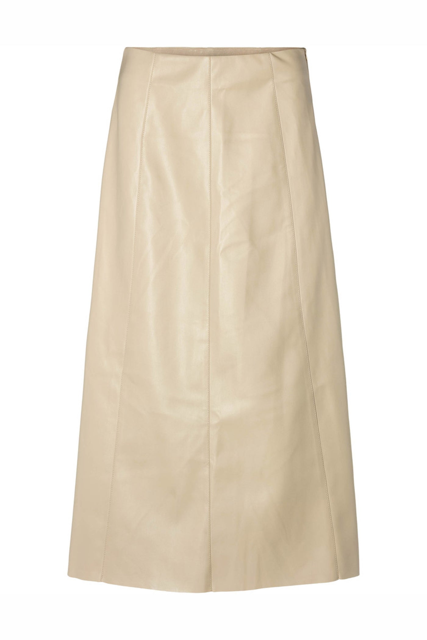 7744RDFAledra vegan skirt, lon 05 .Sand - RDF774