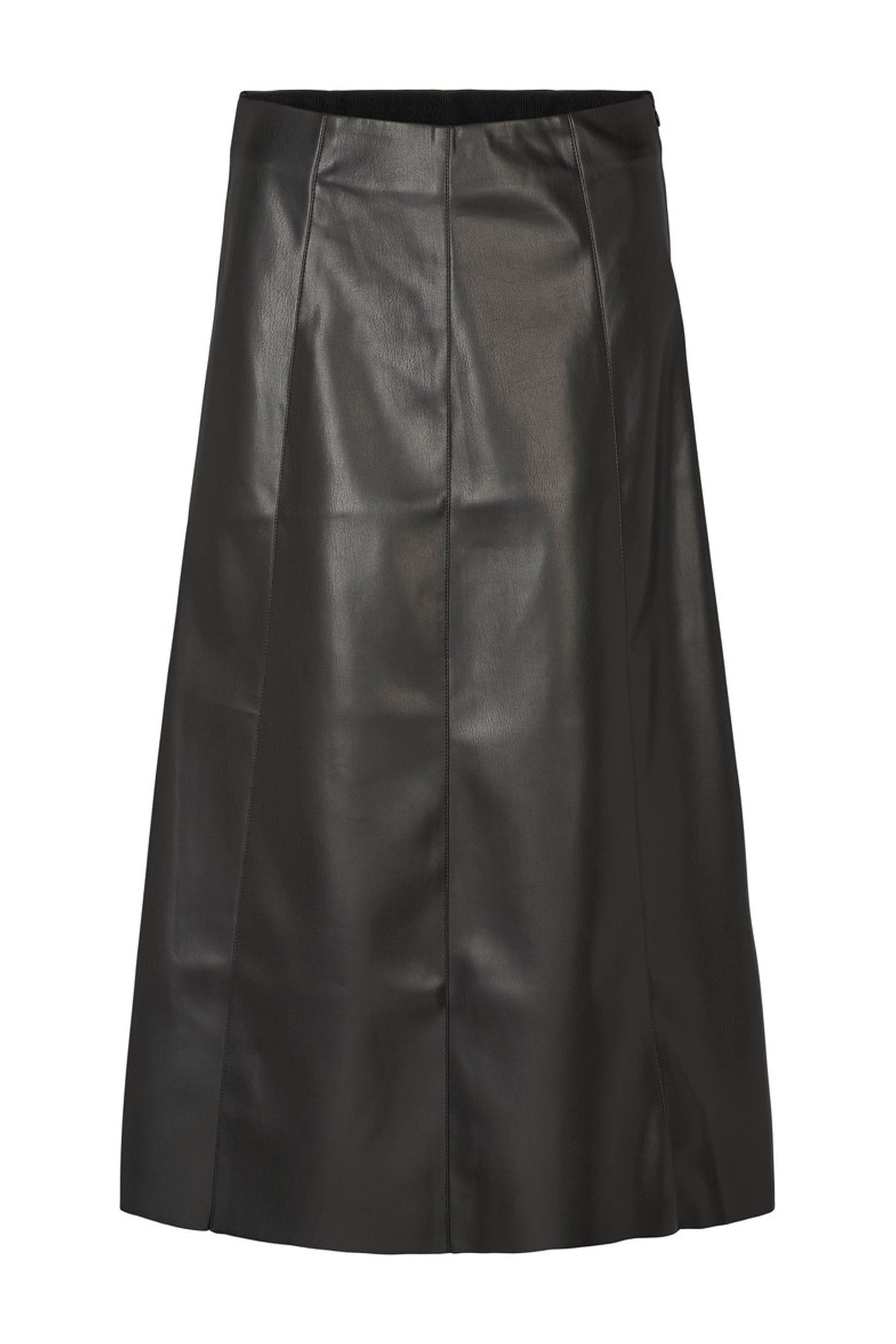7744RDFAledra vegan skirt, lon 20 Black - RDF774
