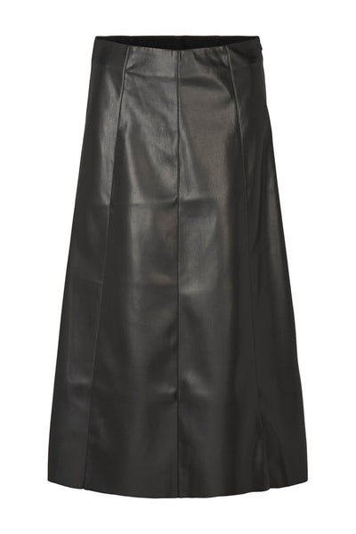 7744RDFAledra vegan skirt, lon 20 Black - RDF774 Thumbnail