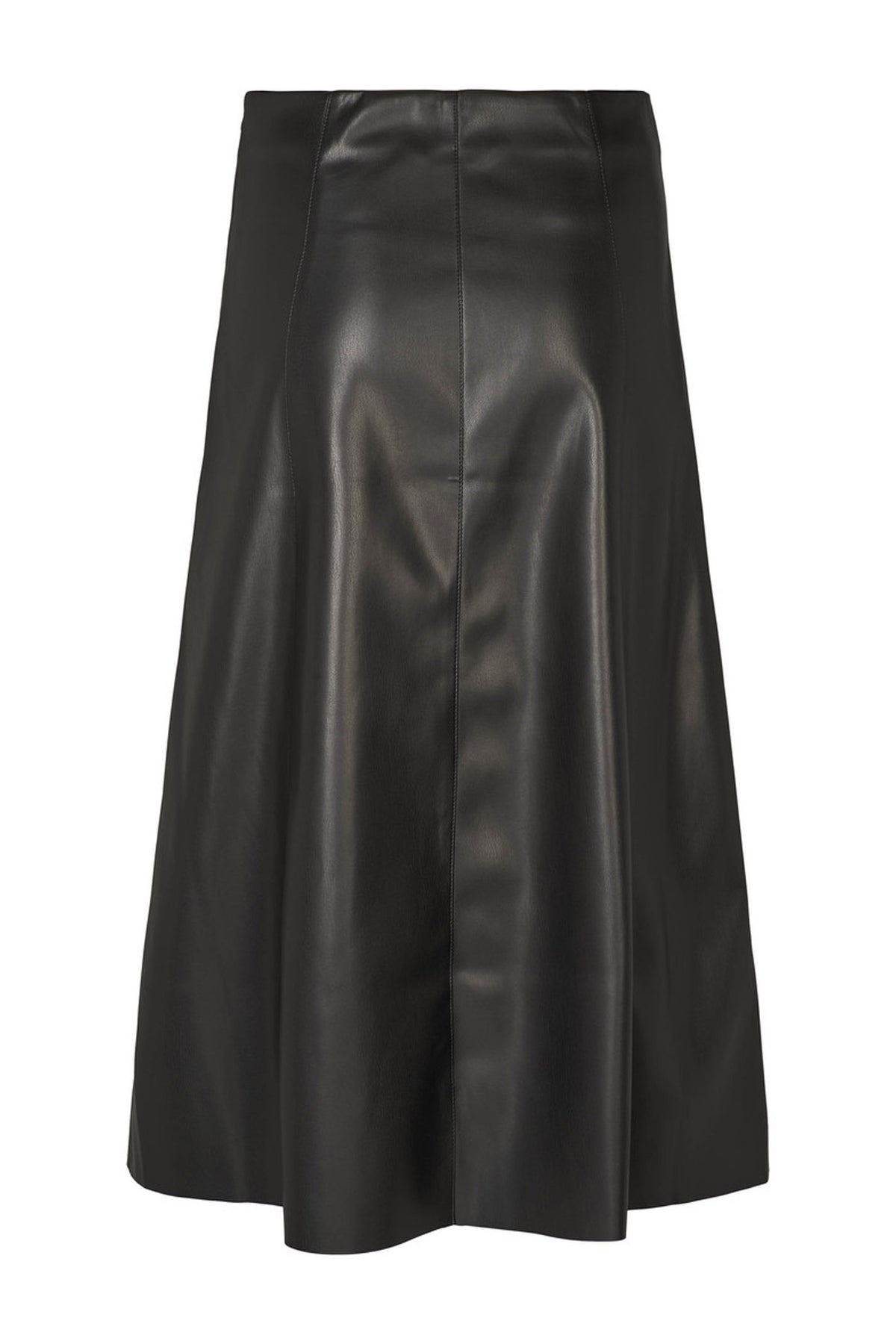 7744RDFAledra vegan skirt, lon 20 Black - RDF774