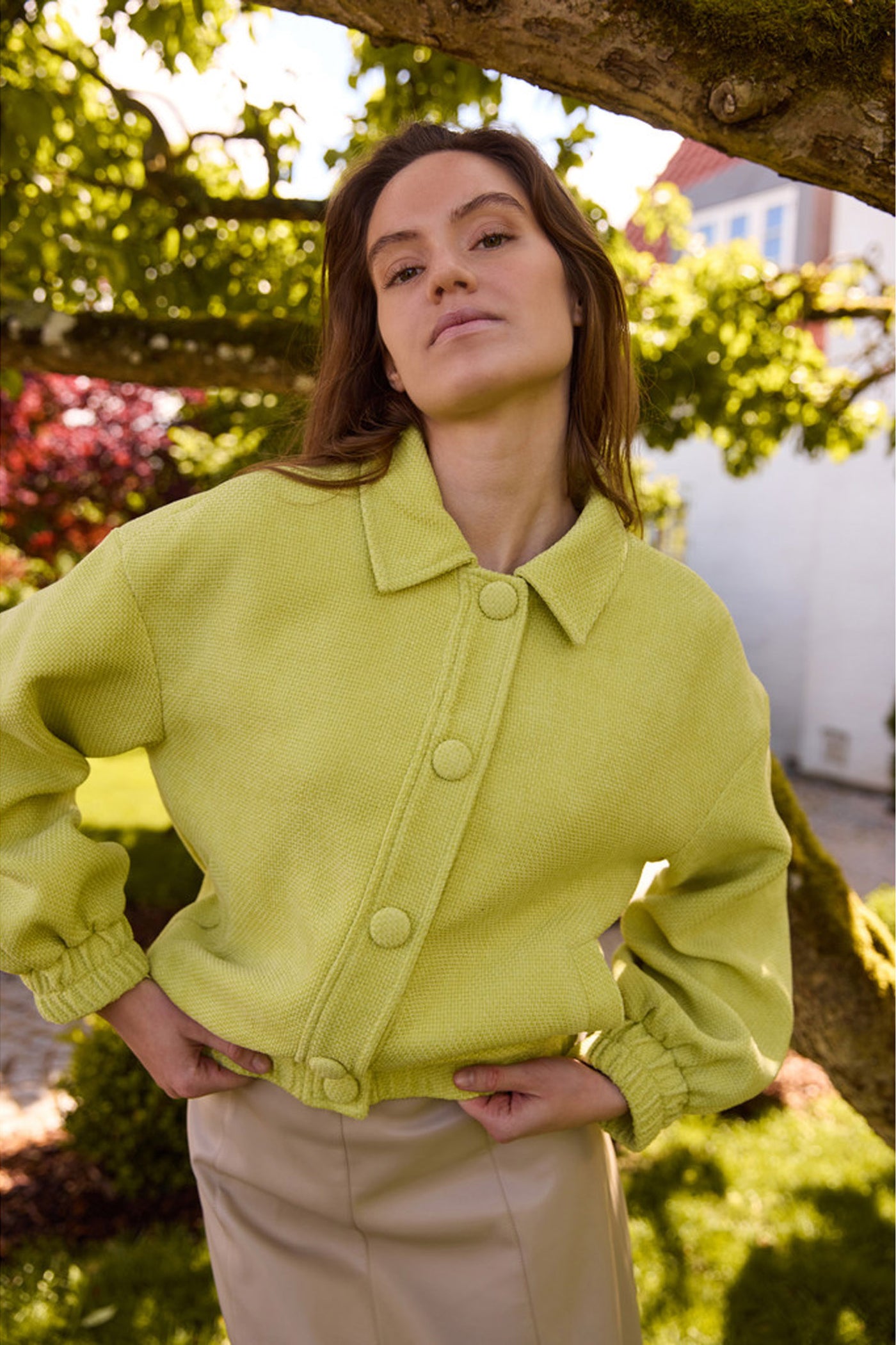 7746RDFMaelynn jacket 503 Lime - RDF779