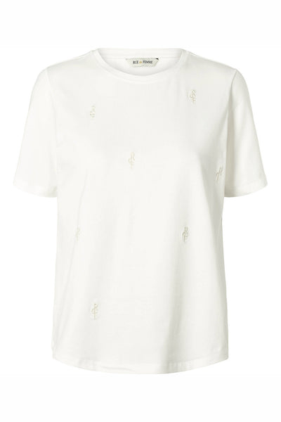 7755RDFAlvina logo T-Shirt 02 Off white - RDF684 Thumbnail