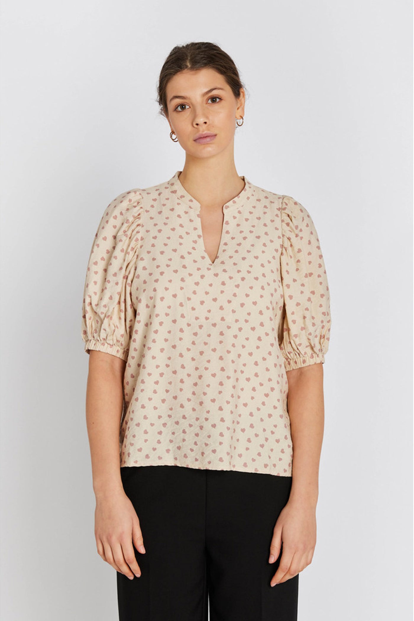 7768RDFArmelle blouse 331 Crocus pink - RDF870