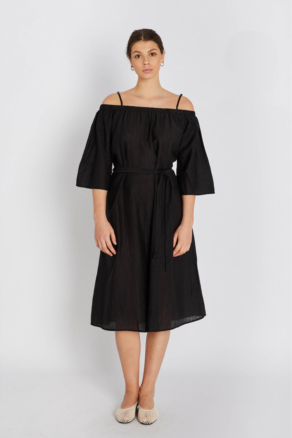 7784RDFBernetta dress 20 Black - RDF815