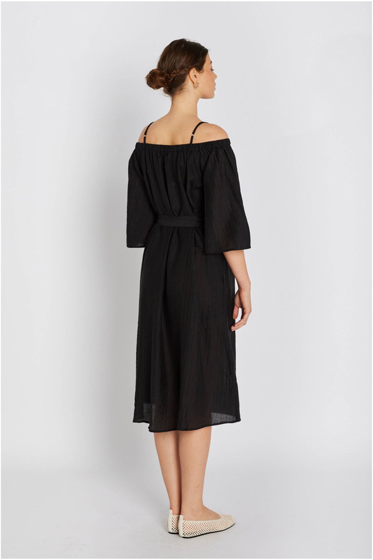 7784RDFBernetta dress 20 Black - RDF815