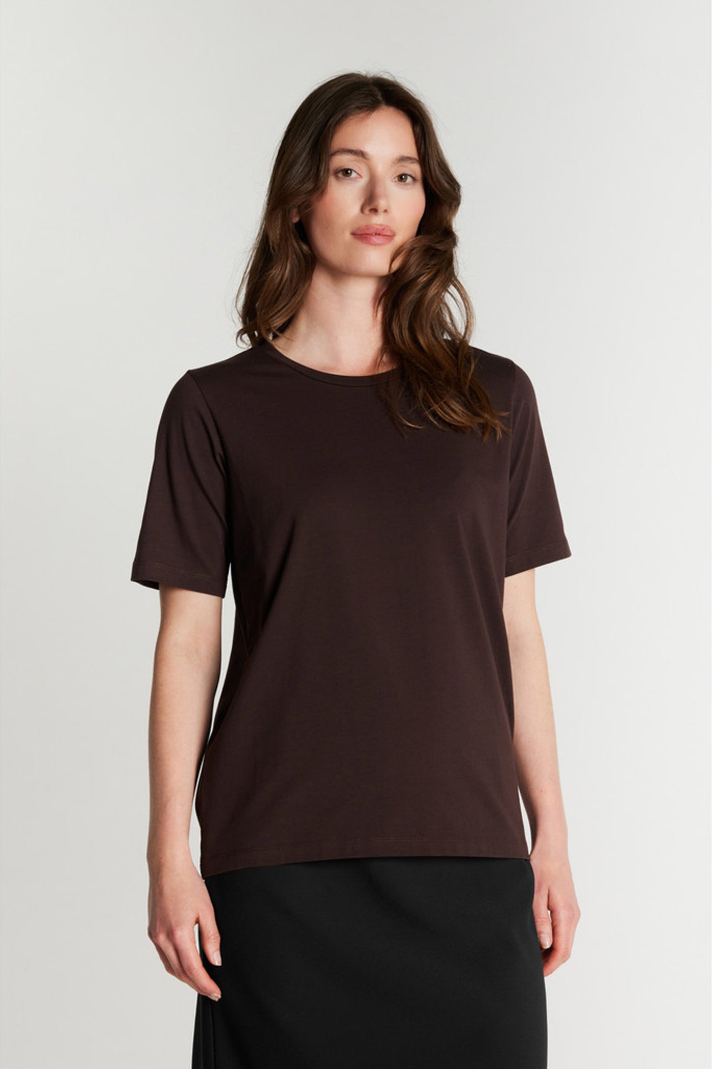 7790RDFAlvinaEssential T-Shirt 194 Chocolat - RDF1054