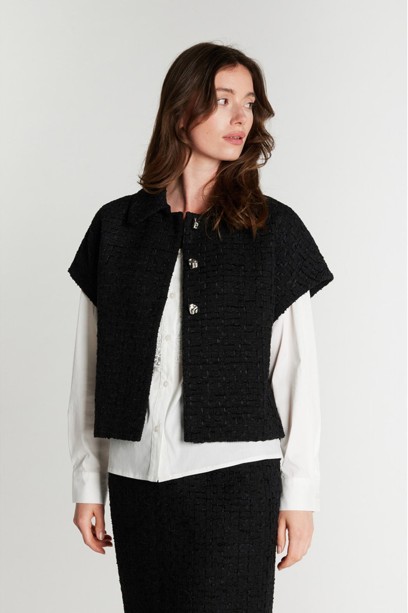 7798RDFNewHiki vest 20 Black - RDF995