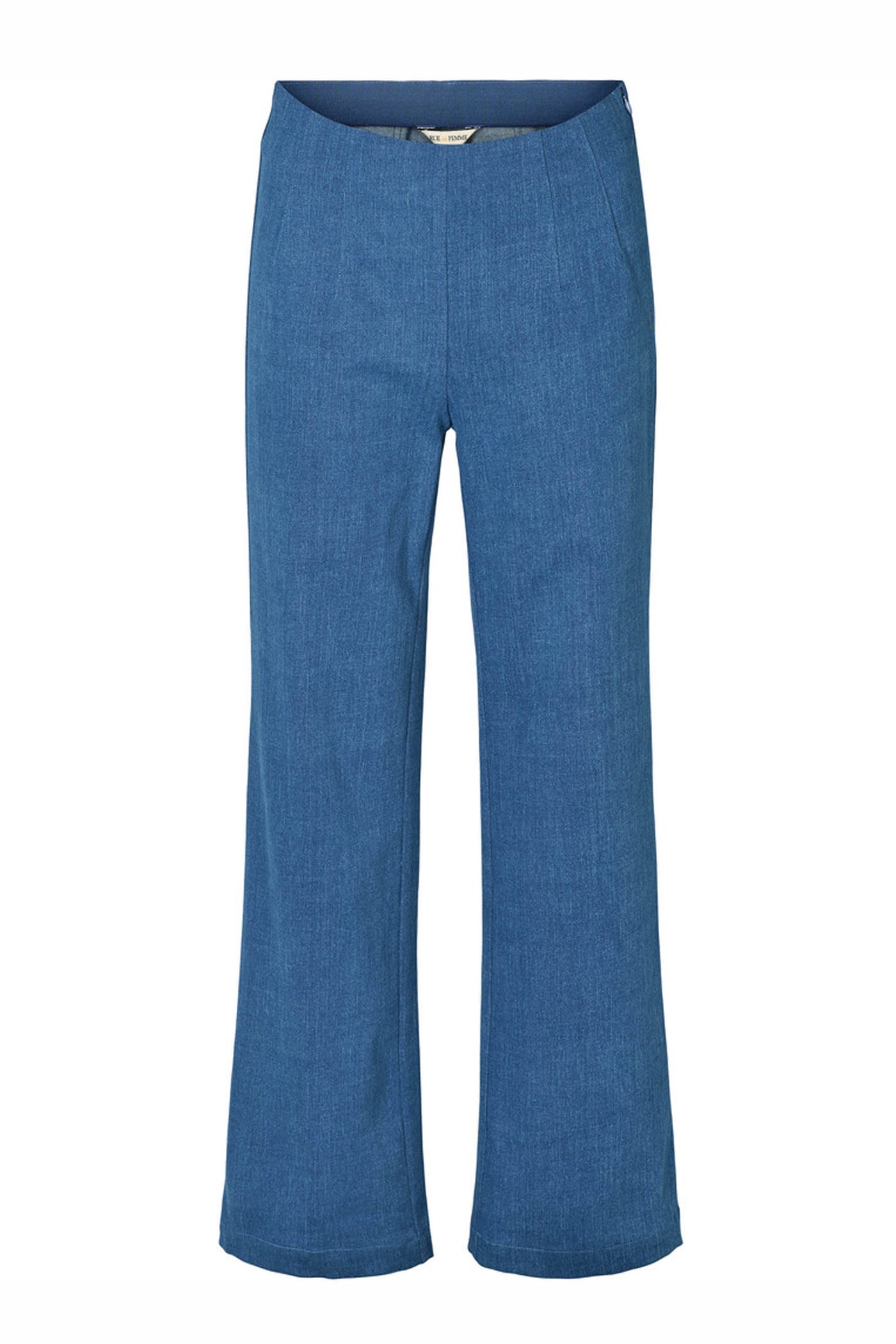 7821RDFOlana wide denim pants 203 Light blue denim - RDF905