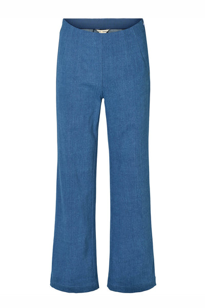 7821RDFOlana wide denim pants 203 Light blue denim - RDF905 Thumbnail