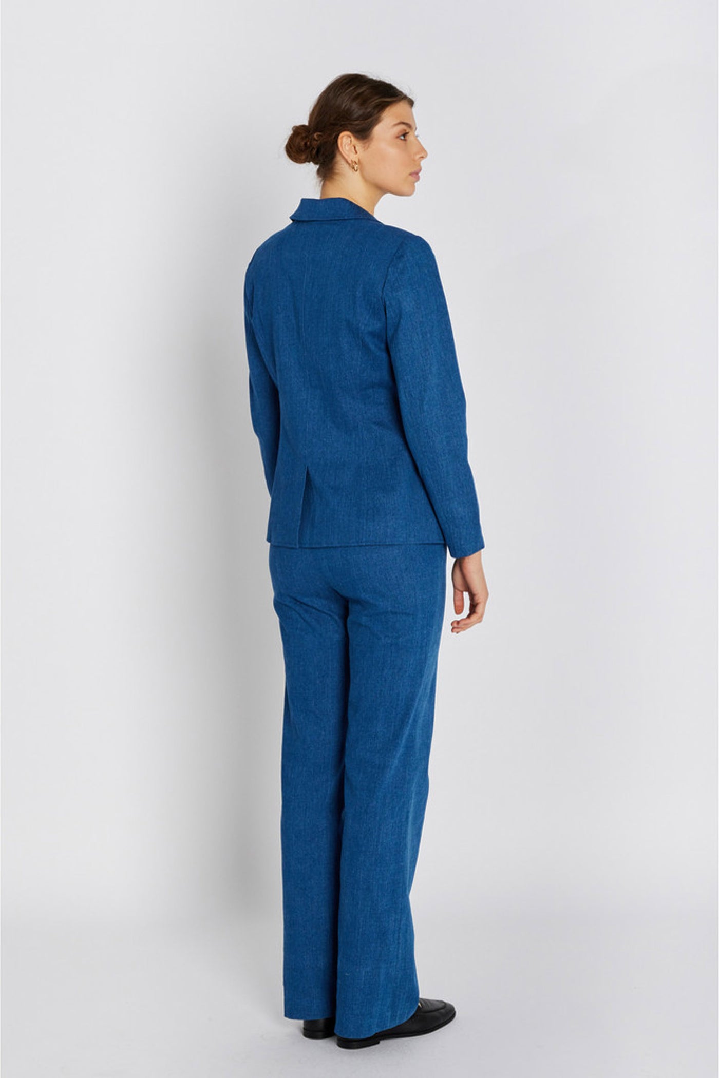 7821RDFOlana wide denim pants 203 Light blue denim - RDF905