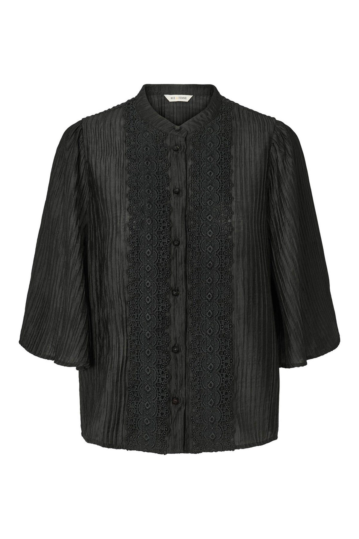 7833RDFNelle shirt 20 Black - RDF918