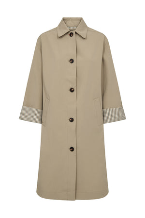 MMRiko Bora Trenchcoat Twill - 178210
