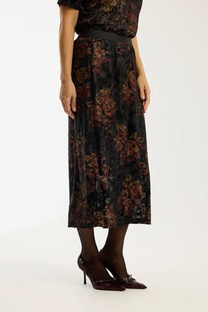 Nellie skirt Burgundy - 16857