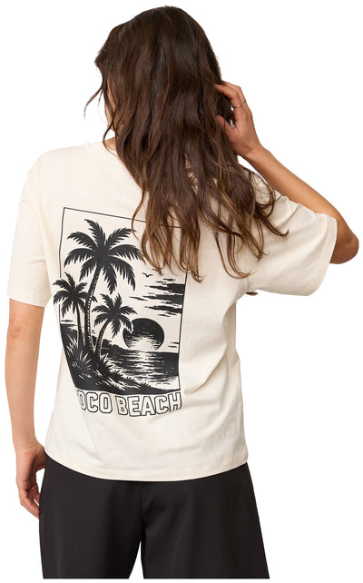 Coco BeachCC Box Tee 5-Pearl - 43022 Thumbnail
