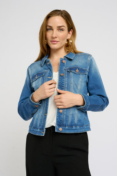 CRRota Jogg Denim Jacket Roka Medium Blue denim - 10611008 Thumbnail