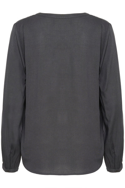 KAcalinda Blouse Black Oyster - 10507267 Thumbnail
