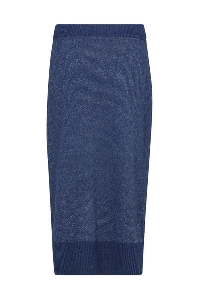 MMMined Knit Skirt DARK BLUE - 178670 Thumbnail